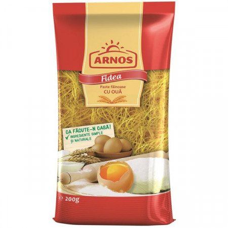 Arnos Fidea Paste Fainoase cu Oua 200g