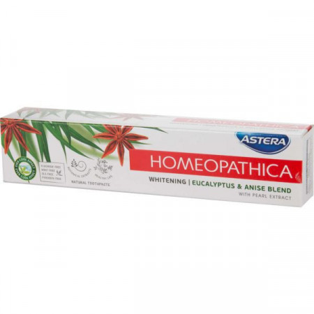 Astera Homeopatica Pasta de Dinti cu Amestec de Eucalipt si Anason 75ml