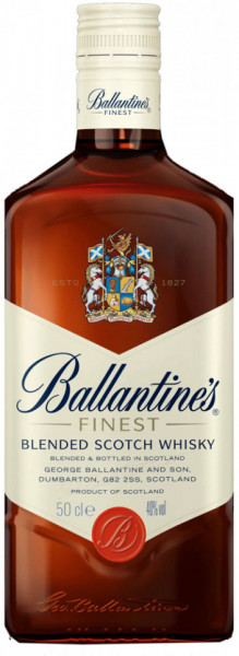 Ballantine’s Finest Whisky 40% Alcool 500ml
