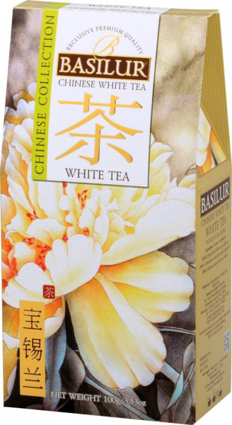 Basilur Ceai Alb White Tea Refill 100g