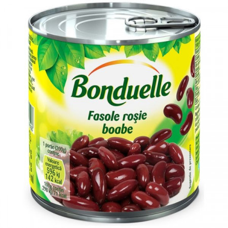 Bonduelle Fasole Rosie Boabe 400g