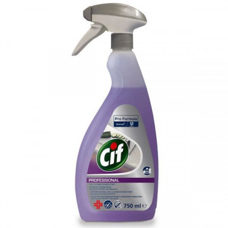 Cif Professional Detergent Dezinfectant Lichid 2in1 750ml