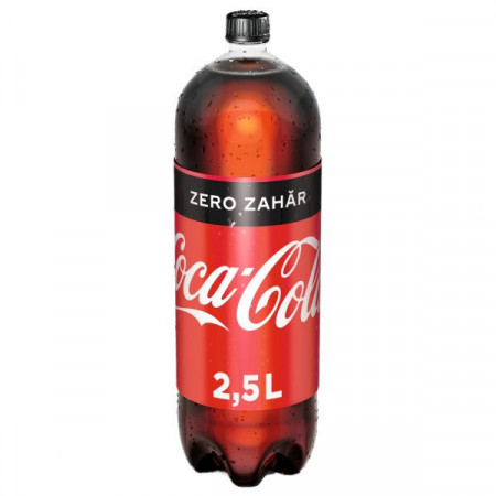 Coca Cola Bautura Racoritoare Carbogazoasa cu Indulcitori Zero Zahar 2.5L