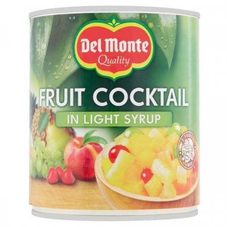 Del Monte Cocktail de Fructe In Sirop Usor Indulcit 825g