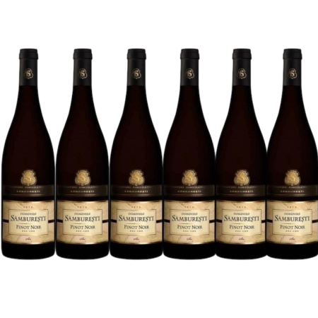 Domeniile Samburesti Pinot Noir bax 0.75L x 6 sticle