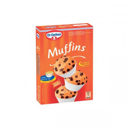 Dr.Oetker Mix pentru Briose Muffins cu Gust de Vanilie 340g