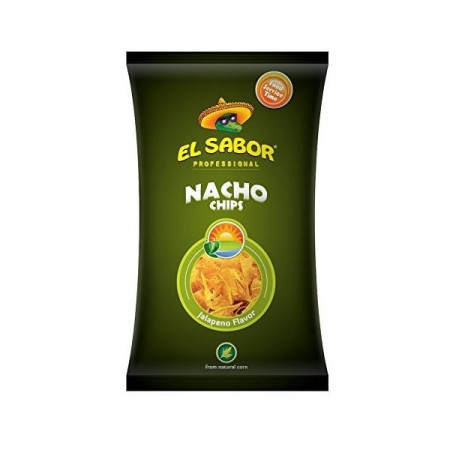 El Sabor Nachos cu Aroma de Ardei Jalapeno 500g