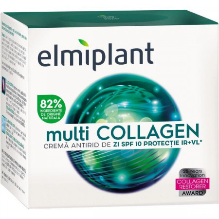 Elmiplant Multi Collagen Crema Antirid de Zi SPF10 50ml