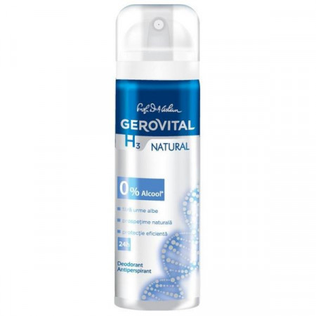 Gerovital H3 Natural Deodorant Anti-Perspirant 150ml