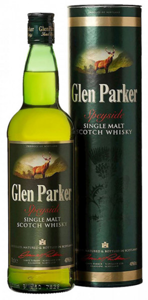Glen Parker Speyside Single Malt Whisky 40% Alcool 700ml