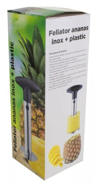 Kasemi Feliator Ananas din Inox si Plastic