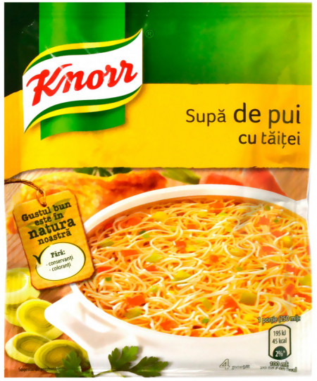 Knorr Supa Instant de Pui cu Taitei 59g
