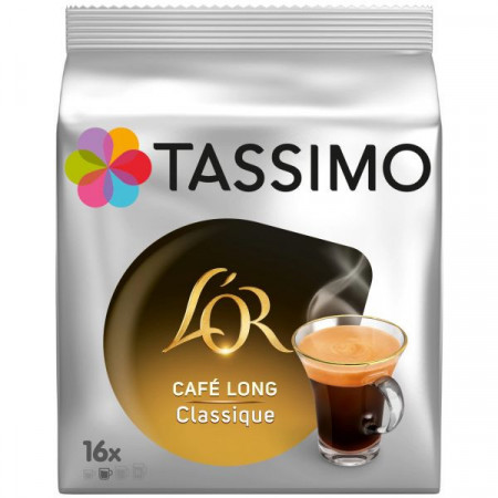 L'or Capsule Cafea Tassimo Cafe Long Classic 16 capsule 104g