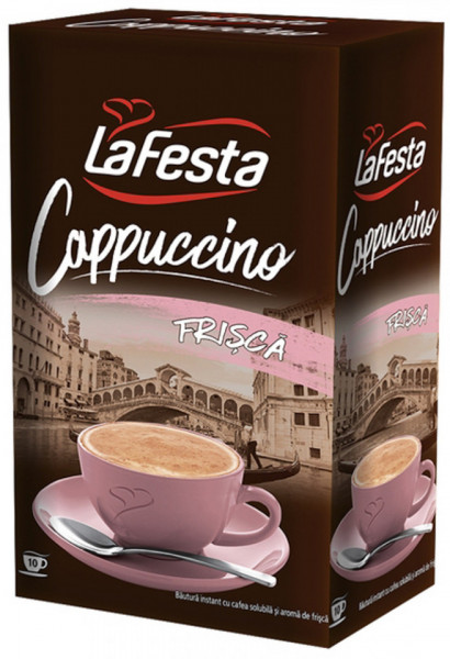 La Festa Cappuccino cu Aroma de Frisca 10 buc x 12.5g