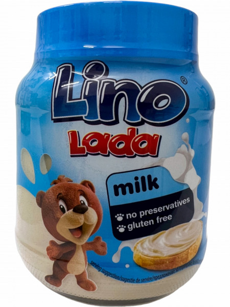 Lino Lada Crema Tartinabila cu Lapte si Alune de Padure Fara Gluten 350g