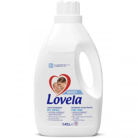 Lovela Baby Detergent Lichid pentru Rufe Colorate 16 Spalari 1.45L