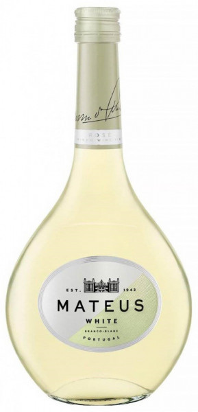 Mateus White Branco Blanc Vin Alb Sec 10% Alcool 750ml