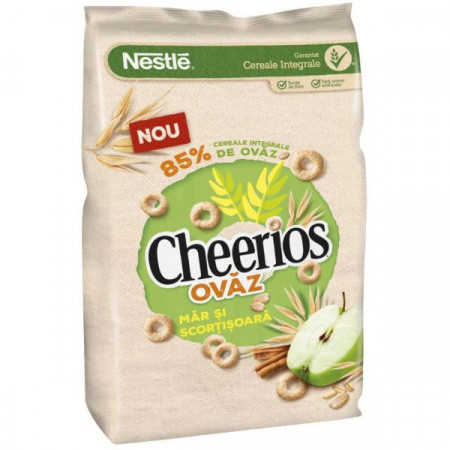 Nestle Cheerios Cereale Integrale de Ovaz cu Mar si Scortisoara 400g