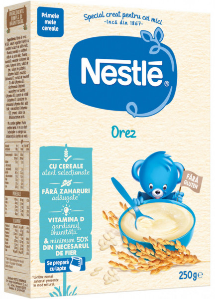 Nestle Orez cu Cereale pentru Sugari 6+ luni 250g