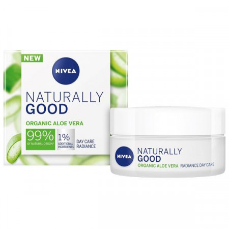 Nivea Naturally Good Crema de Zi pentru Ten Luminos 50ml
