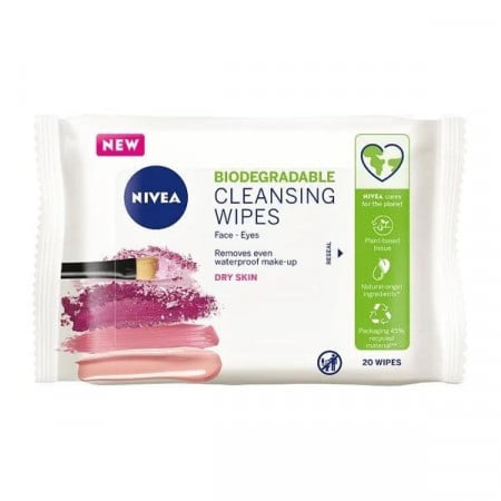 Nivea Servetele Biodegradabile Demachiante 25bucati