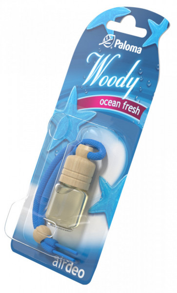 Paloma Odorizant Auto la Sticla Woody Ocean Fresh 4ml