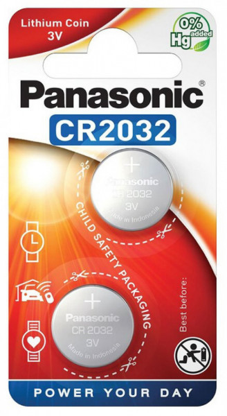 Panasonic Baterii CR2032 2buc