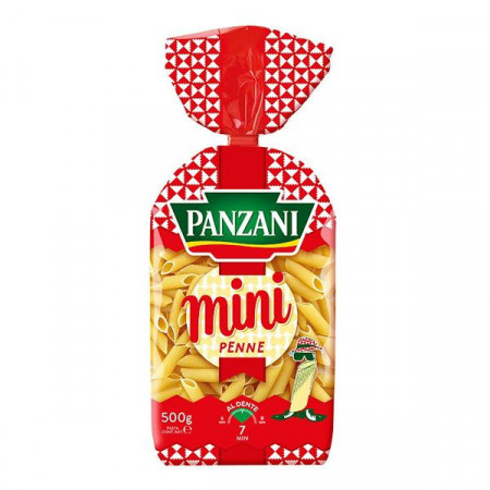 Panzani Mini Penne Paste din Faina de Grau Dur 500g