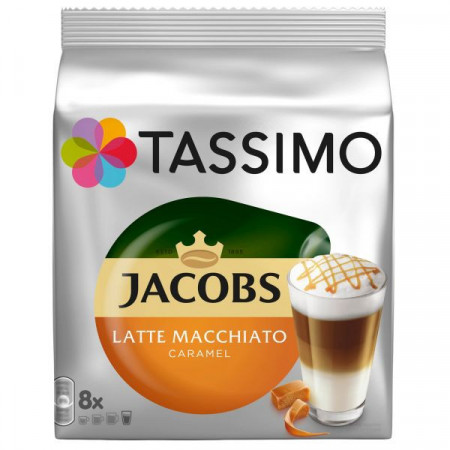 Tassimo Jacobs Typ Latte Macchiato Caramel Capsule Cafea 8 capsule 268g