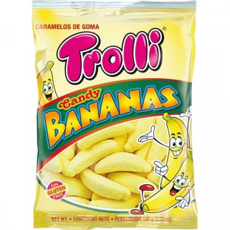 Trolli Bananas Jeleuri cu Aroma de Banana 100g