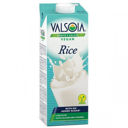 Valsoia Bautura Vegetala pe baza de Orez imbogatit cu Calciu si Vitamine 1L