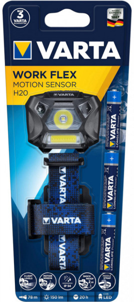 Varta Lanterna Work Flex Motion Sensor H20