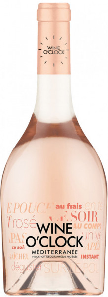 Wine O'Clock Mediterranee Vin Rose 12% Alcool 750ml