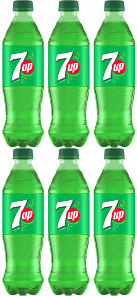 7 up Bautura Racoritoare Carbogazoasa cu Aroma de Lamaie si Lamaie Verde 6 buc x 500ml