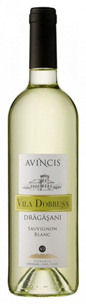 Avincis Vila Dobrusa Sauvignon Blanc Vin Alb Sec 12.5% Alcool 750ml