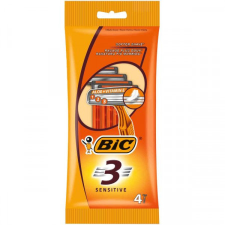 Bic 3 Sensitive Aparat de Ras 4bucati