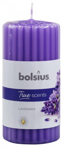 Bolsius Lumanare Parfumata Tip Stalp cu Aroma de Lavanda