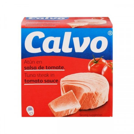 Calvo Ton Bucati in Sos de Rosii 80g