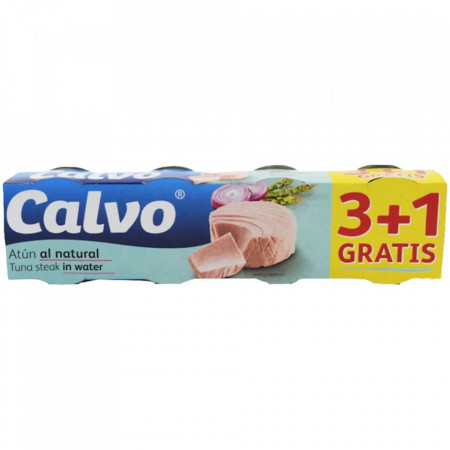 Calvo Ton in Sos Natur 80g 3+1 Gratis