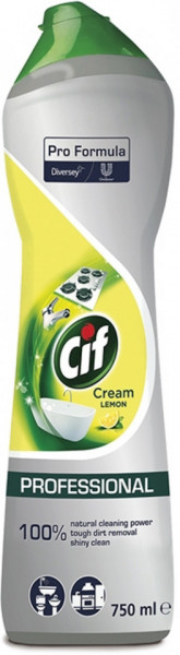 Cif Professional Crema de Curatat Non Abraziva cu Parfum de Lamaie 750ml