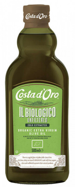 Costa D'Oro Ulei de Masline Extra Virgin Ecologic 500ml