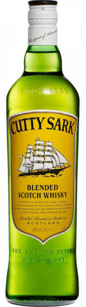 Cutty Sark Blended Scotch Whisky 40% Alcool 700ml