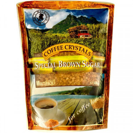 Demerara Coffee Crystals Zahar Brun 500g