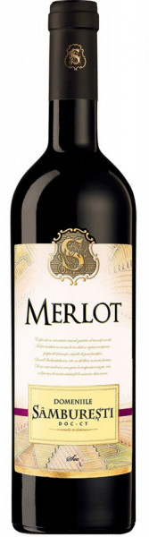 Domeniile Samburesti Merlot Vin Rosu Sec 13.5% Alcool 750ml