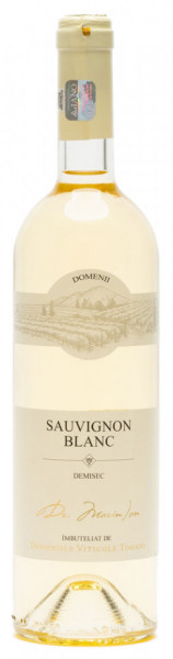 Domeniile Tohani Sauvignon Blanc Vin Alb Demisec 12% Alcool 750ml