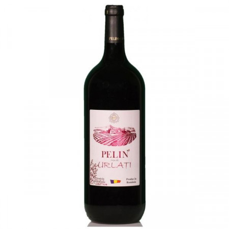 Domeniile Urlati Pelin Rosu Vin Rosu Demisec 1.5l