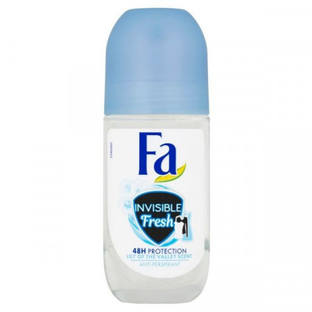 Fa Invisible Fresh Deodorant Roll-On 50ml