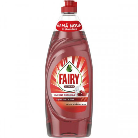 Fairy Detergent de Vase Lichid Extra+ cu Aroma de Fructe de Padure 650ml