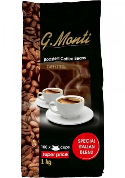 G.Monti Cafea Boabe Prajita 1Kg