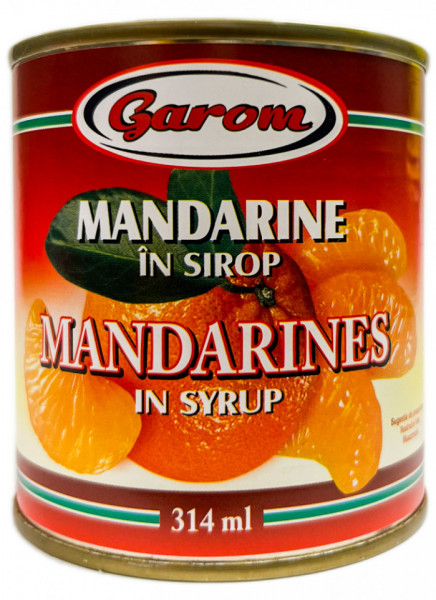 Garom Mandarine in Sirop 312g